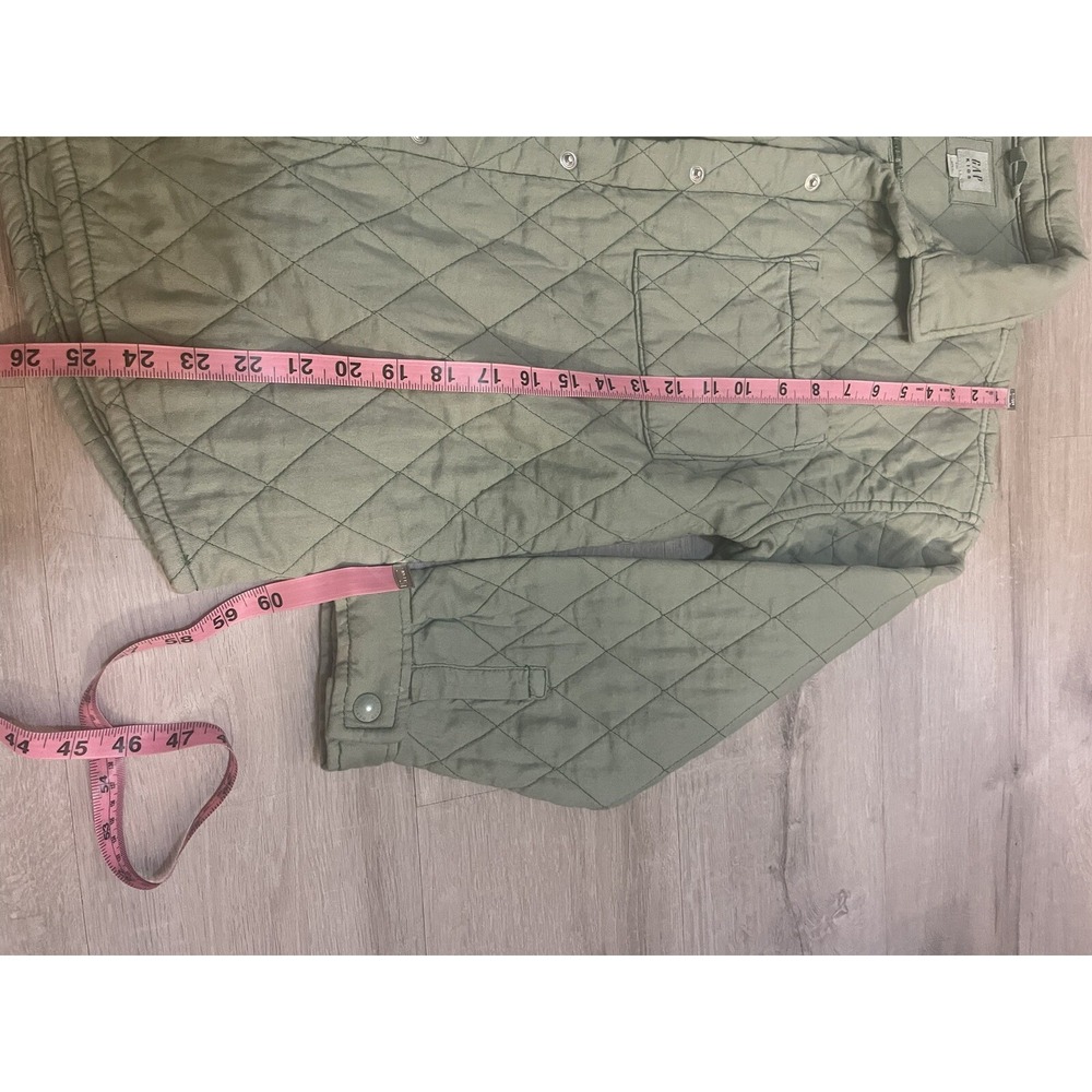 Gap Kids Button Up Green Jacket Youth Girls XXL Pockets - Picture 5 of 5